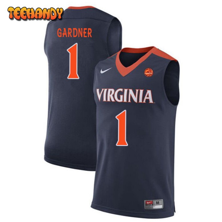 Men’s Virginia Cavaliers Jayden Gardner College Basketball Navy Jersey