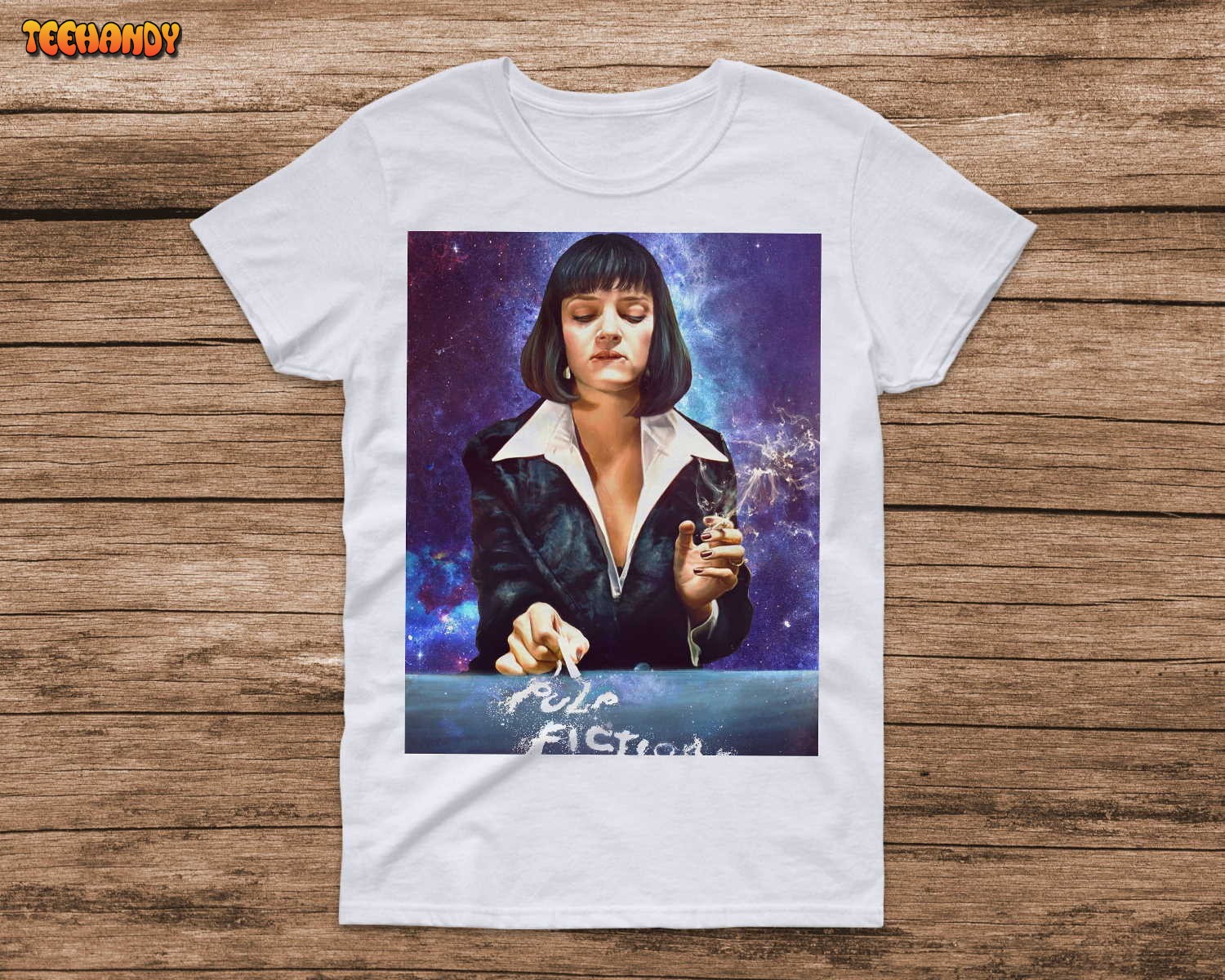 Mia Wallace  Funny Uma Thurman Pulp Fiction Actress T Shirt