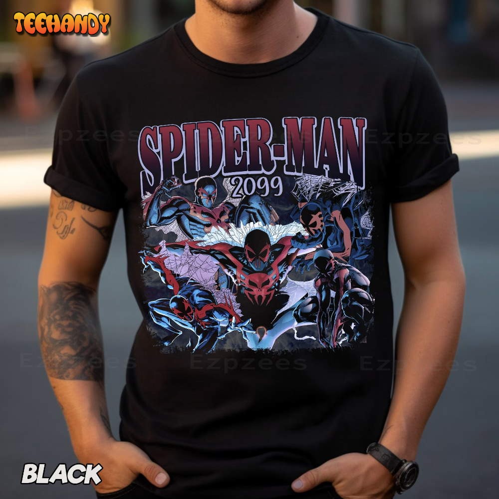 Miguel O’Hara Vintage Shirt, Spider-man 2099 Graphic Shirt, Marvel Hero Shirt