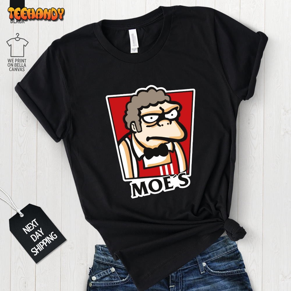 Moe’s Shirt, Simpson Shirt, Funny Simpson Cartoon Graphic T Shirt