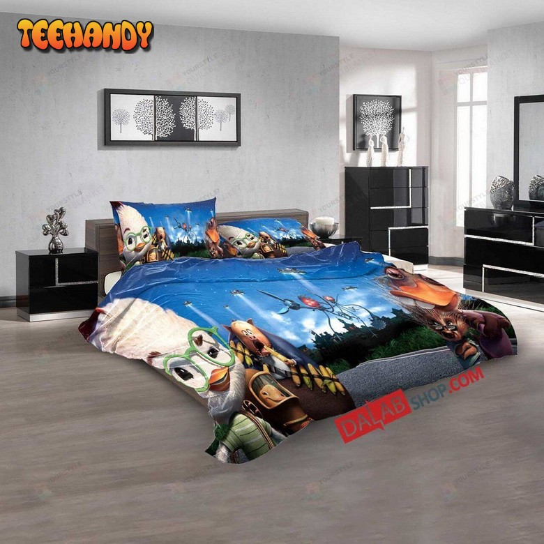 Movie Chicken Little N 3d Duvet Cover Bedroom Sets Bedding Sets