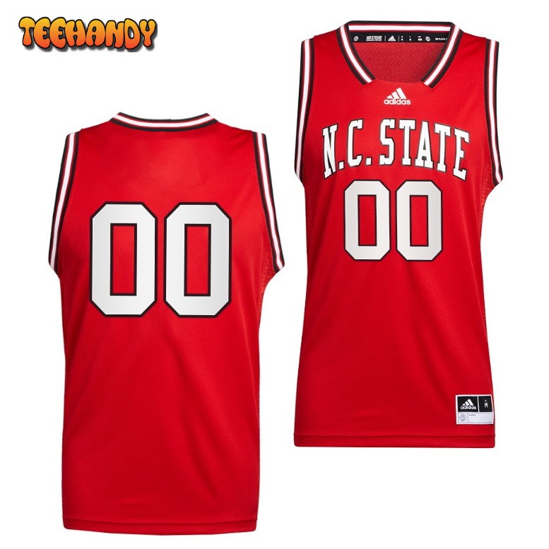 NC State Wolfpack Custom Red Reverse Retro College Basketball Jersey