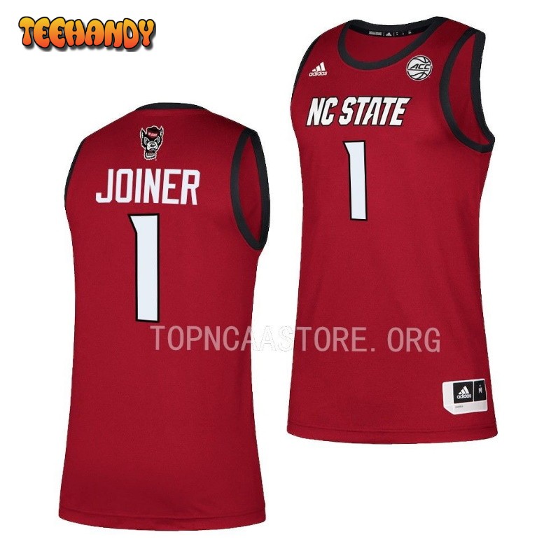 NC State Wolfpack Jarkel Joiner 2023 Red College Basketball Jersey