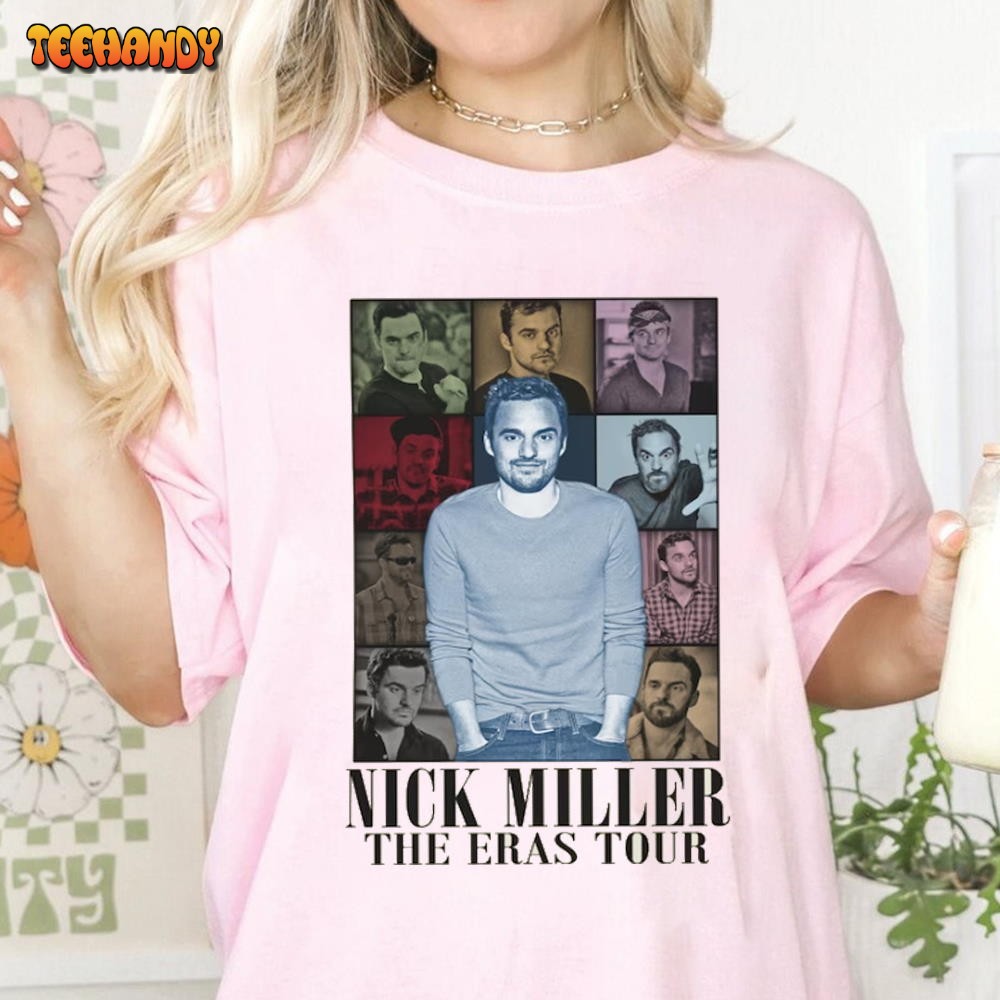 Nick Miller The Eras Tour Shirt, Vintage Nick Miller New Girl Movie Sweatshirt