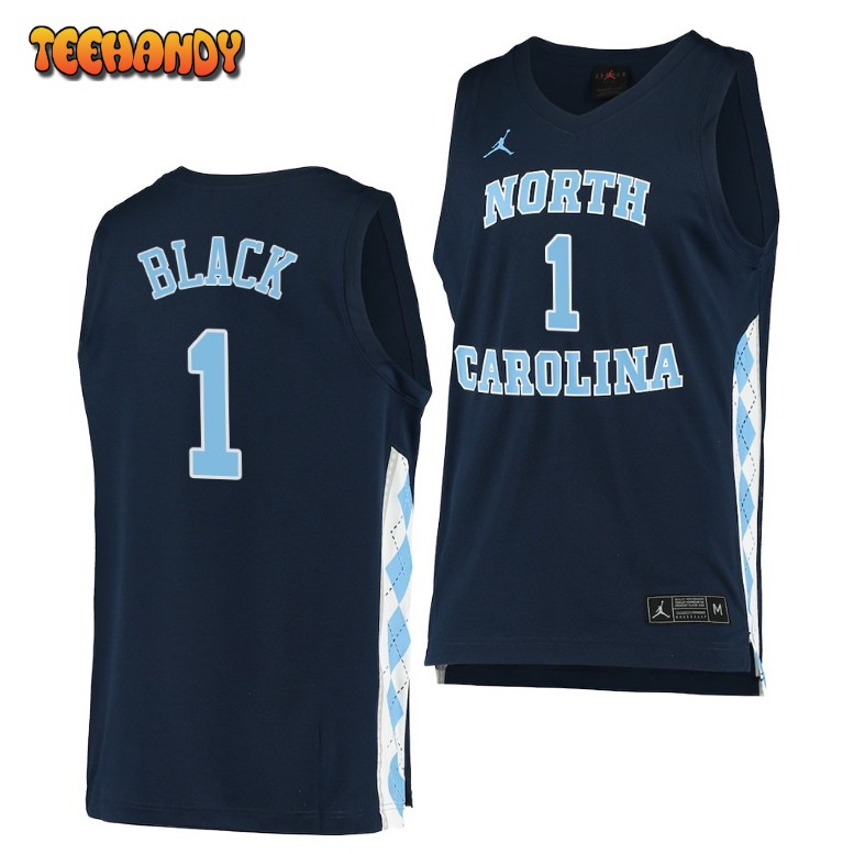 North Carolina Tar Heels Leaky Black Navy Alternate College Basketball Jersey