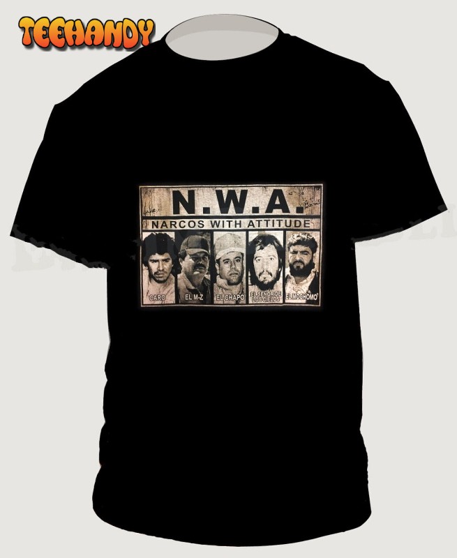 NWA Shirt, Nwa Tour Hip Hop Rap Vintage Retro NWA Band Retro Gift T Shirt