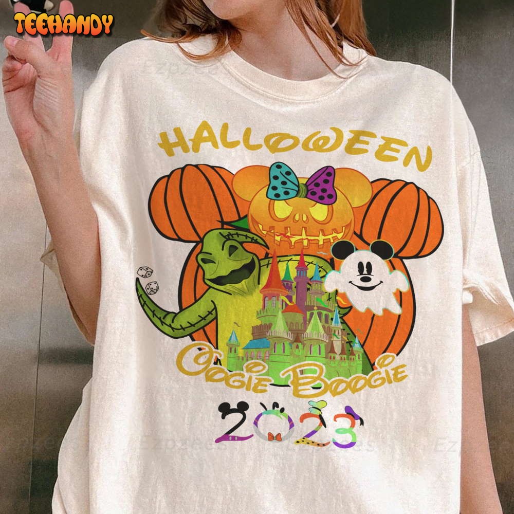 Oogie Boogie Halloween Disney 2023 Family Matching Vacation Shirt