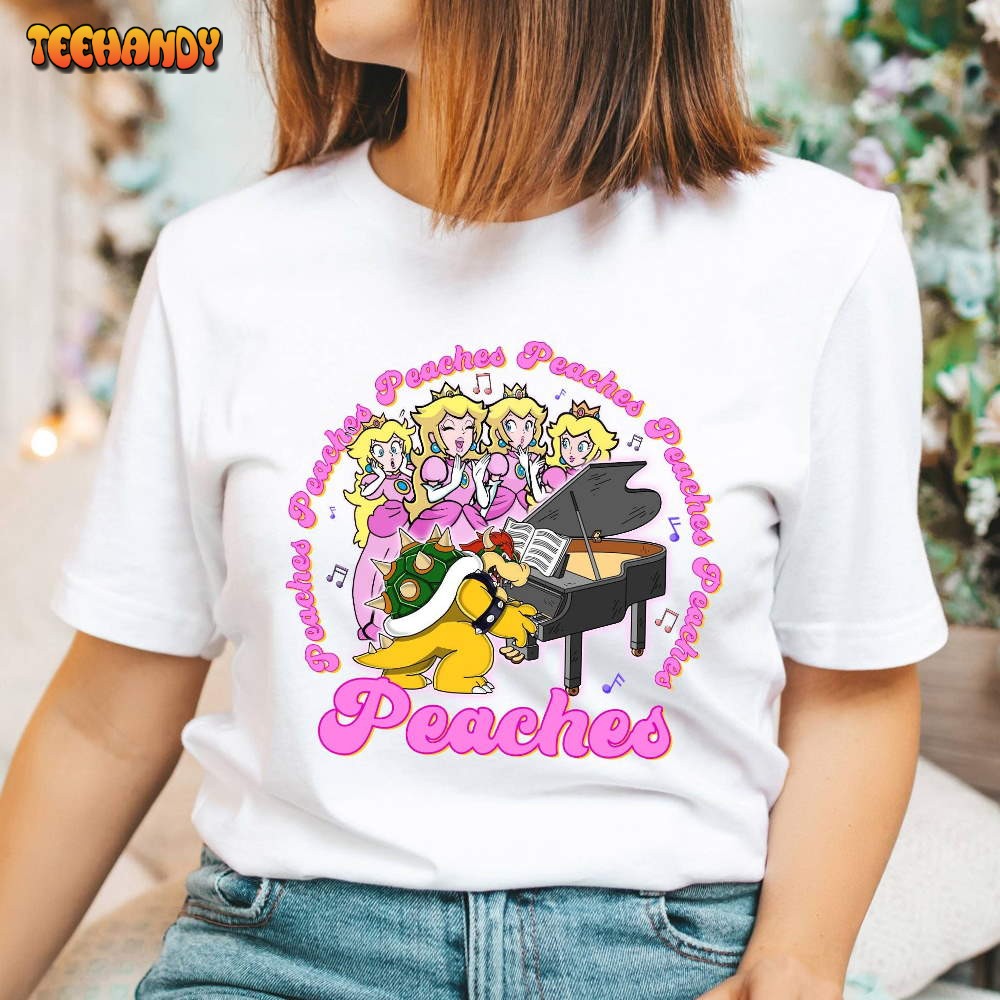 Peaches Song Shirt Bowser Peaches Song Shirt