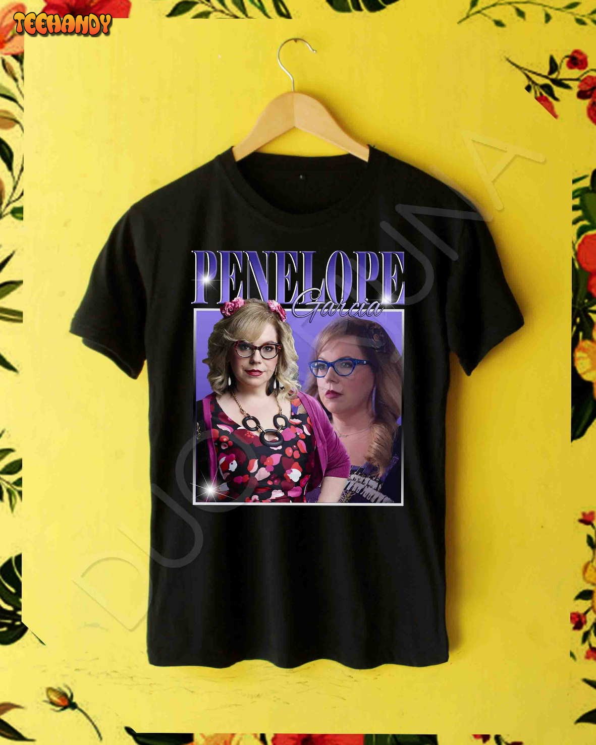 Penelope Garcia Criminal Minds tee TV Series Homage Vintage T Shirt