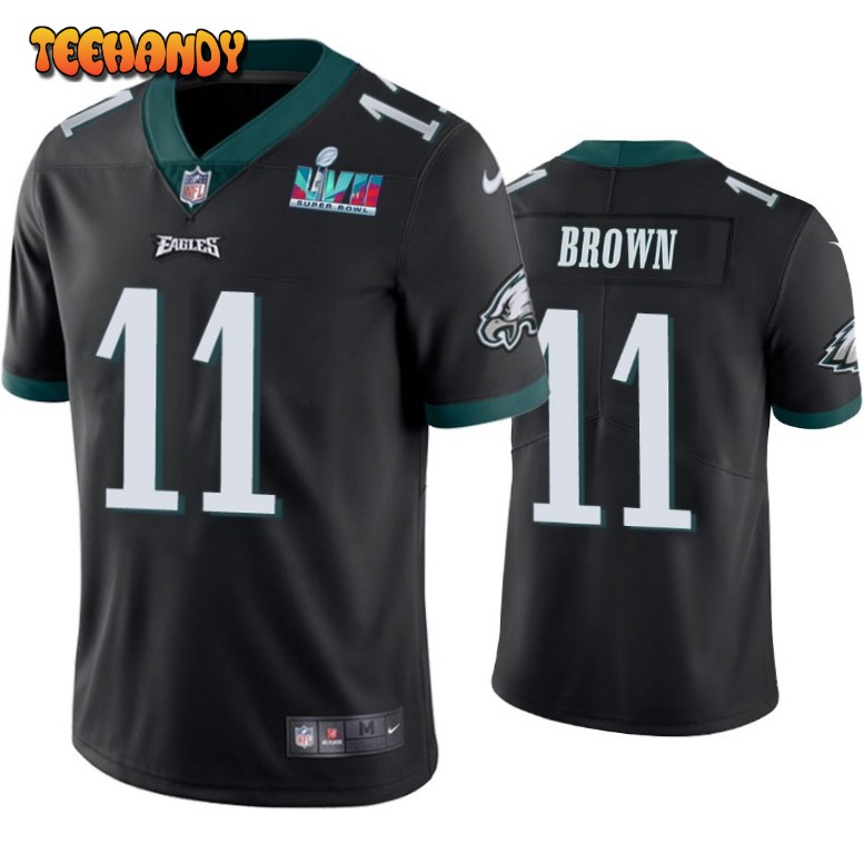 Philadelphia Eagles A.J. Brown Super Bowl LVII Black Limited Jersey