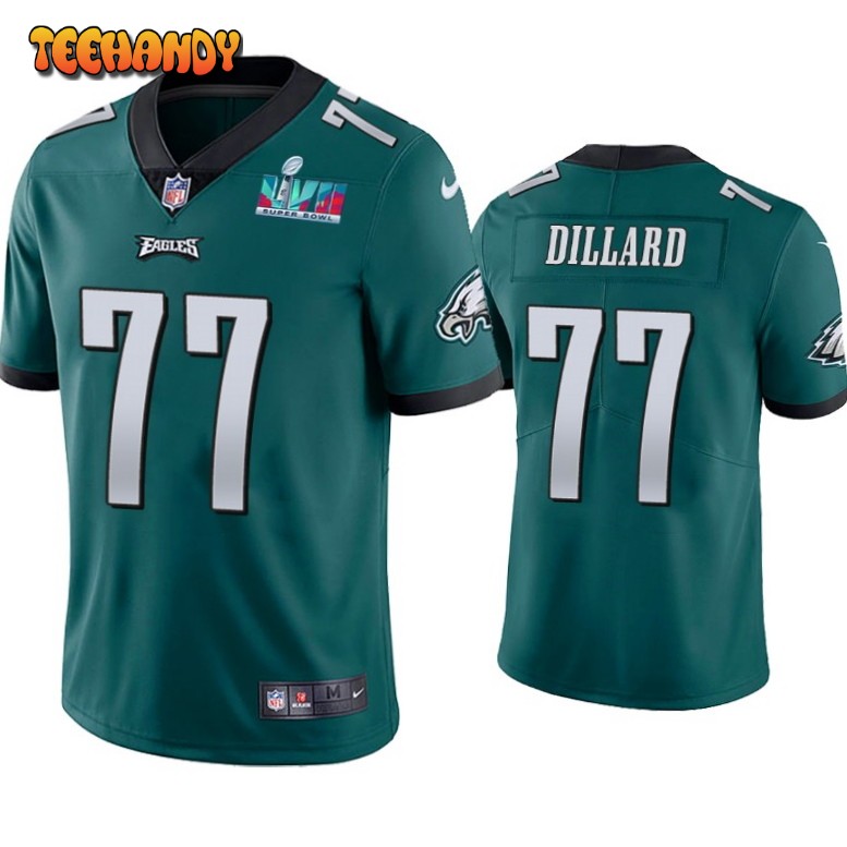 Philadelphia Eagles Andre Dillard Super Bowl LVII Green Limited Jersey