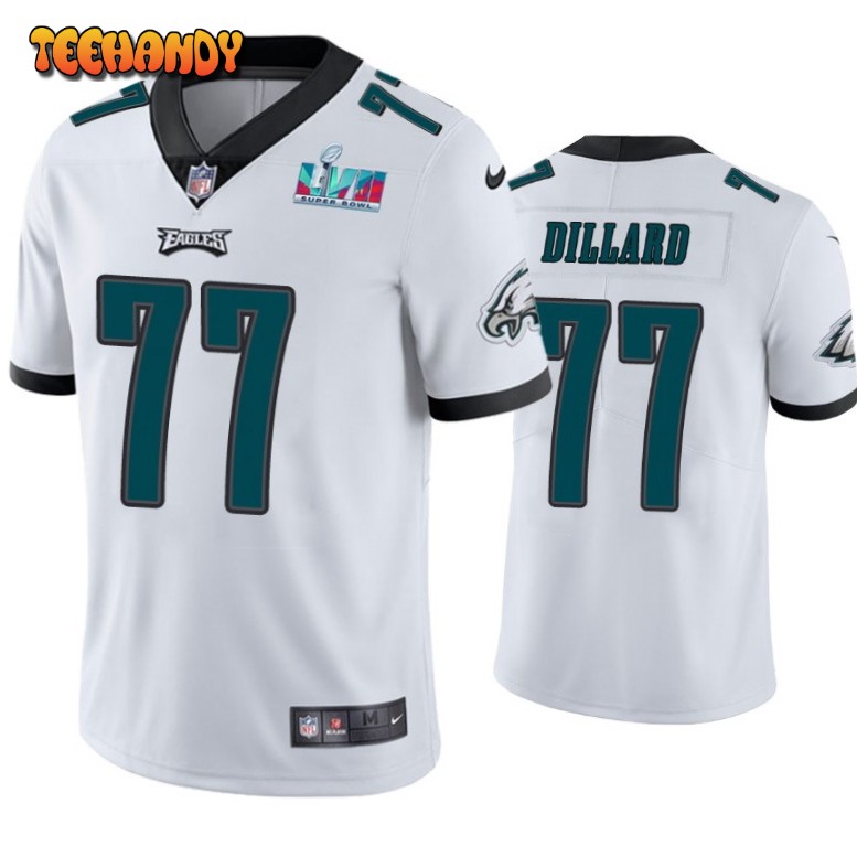 Philadelphia Eagles Andre Dillard Super Bowl LVII White Limited Jersey
