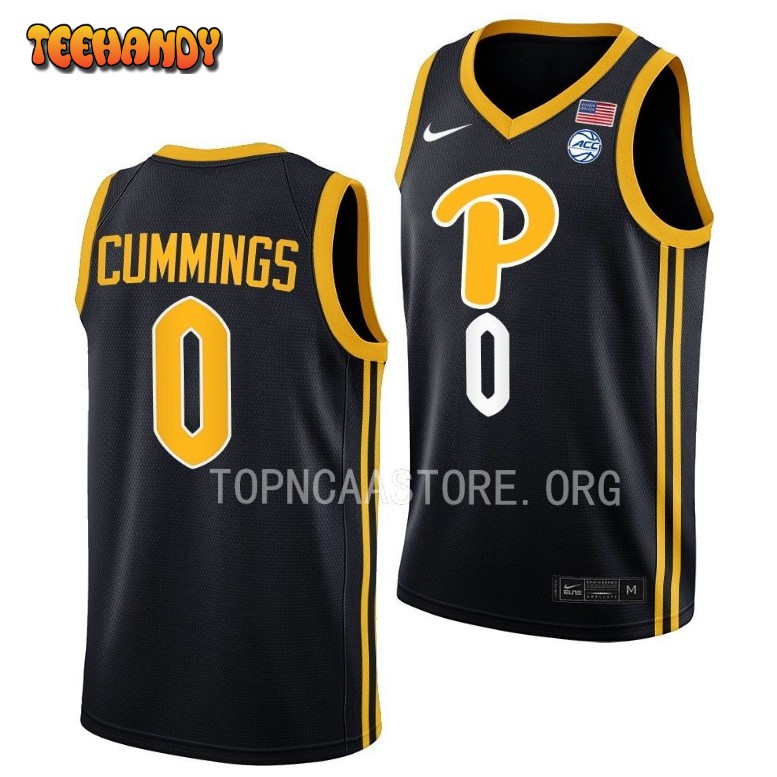 Pittsburgh Panthers Nelly Cummings Black College Basketball Jersey