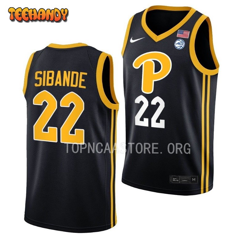 Pittsburgh Panthers Nike Sibande Black College Basketball Jersey