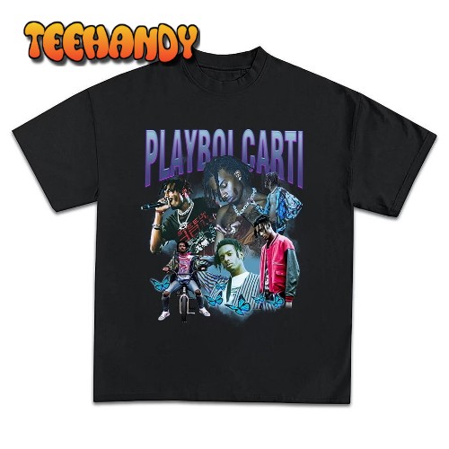 Playboi Carti Vintage Graphic Inspired T-Shirt Carti Rap Y2k Shirt