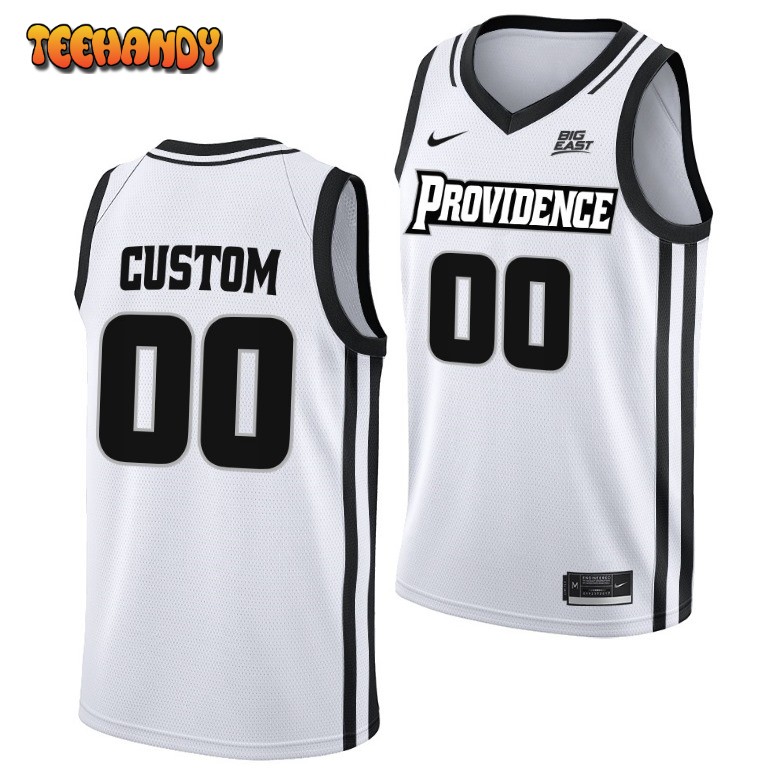 Providence Friars Custom 2023 White Home College Basketball Jersey