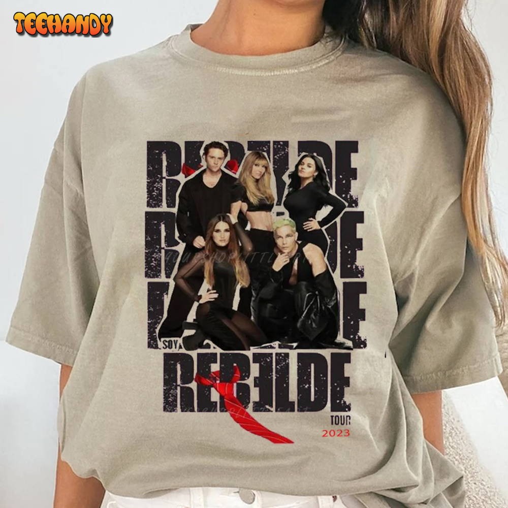 Rbd Rebelde Tour 2023 Shirt, Vintage 90s RBD Sweatshirt