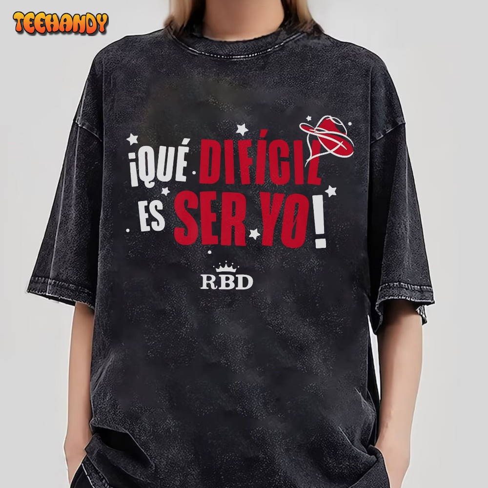 Rbd Rebelde Tour 2023 Shirt, Vintage 90s T Shirt