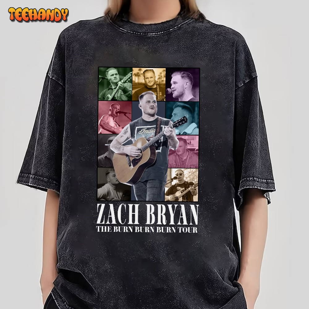 Retro 90s Zach Bryan Eras Tour Shirt, Zach Bryan Boho Shirt