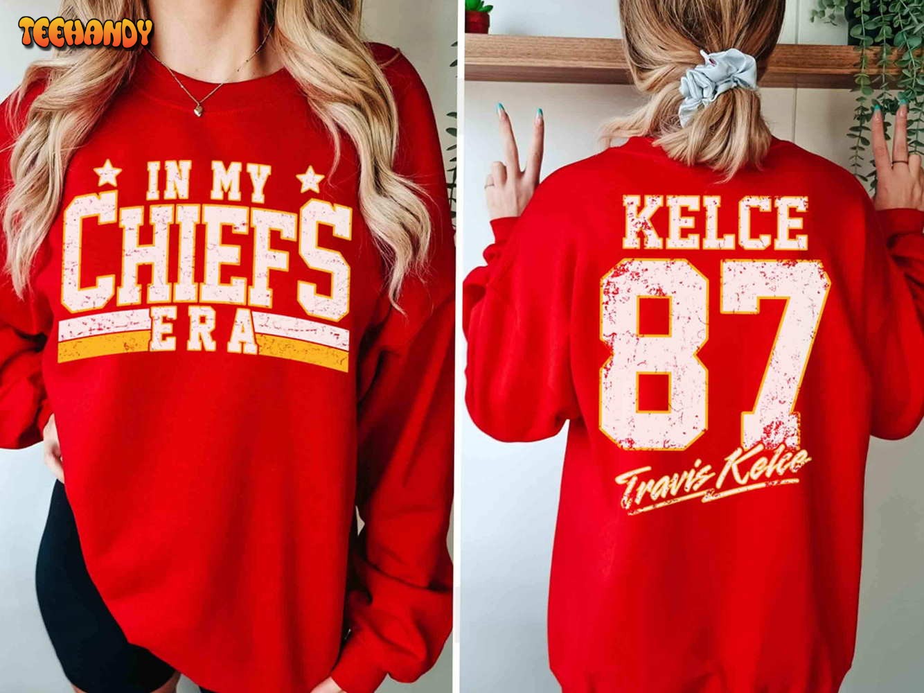 Retro In My Chiefs Era Shirt, Vintage Travis Kelce T-Shirt, Sweatshirt