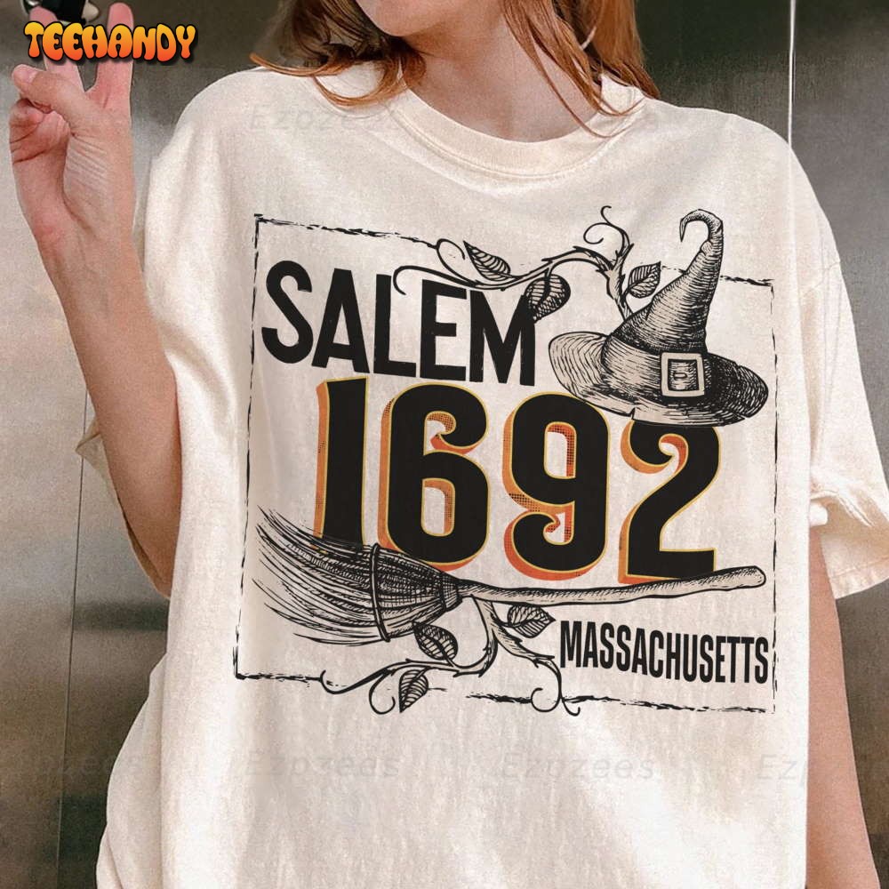 Salem Witch Shirt 1692 They Missed One Halloween Gift Shirt