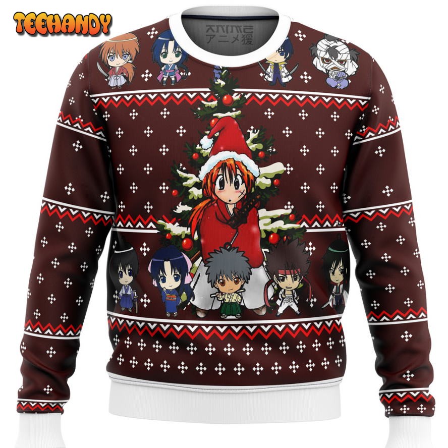 Samurai X Ugly Christmas Sweater