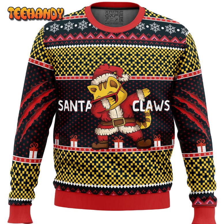 Santa Claws Ugly Christmas Sweater