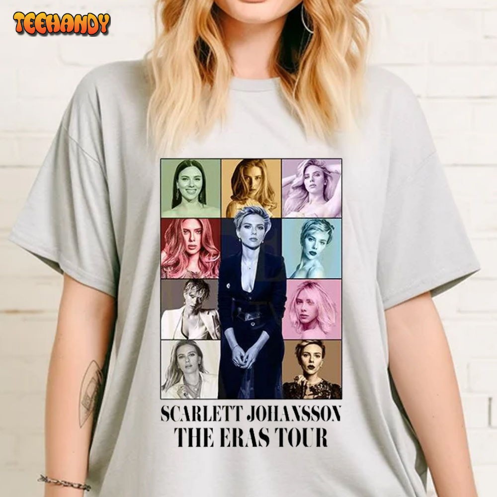 Scarlett Johansson The Eras Tour Shirt, Vintage Scarlett Johansson T-Shirt