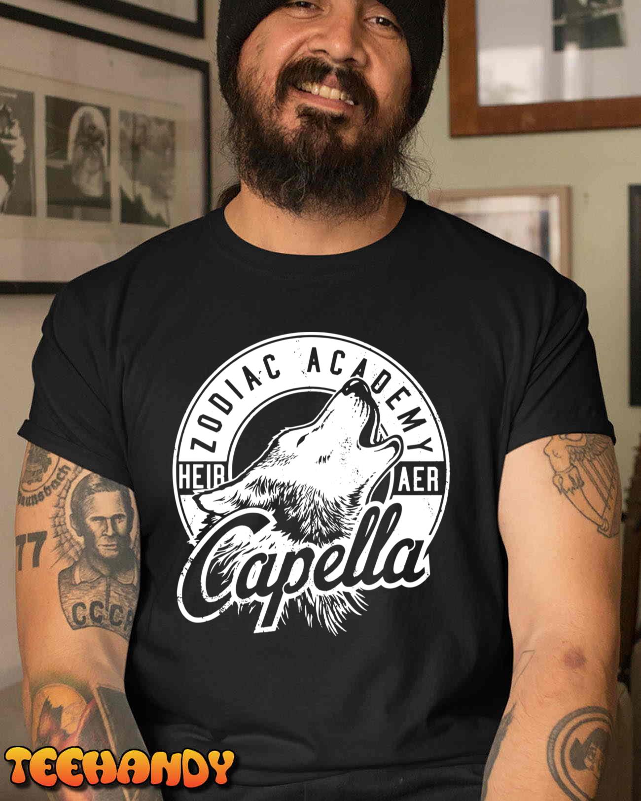 Seth Capella  Zodiac Academy  Darius Acrux Long Sleeve T-Shirt