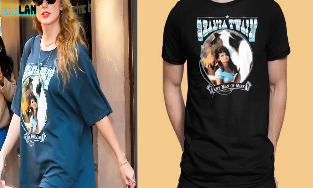 Shania Twain Thrilled by Taylor Swift Wearing Her Unisex T Shirt