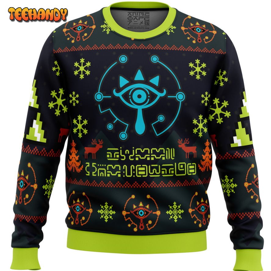 Sheikah Legend of Zelda Ugly Christmas Sweater