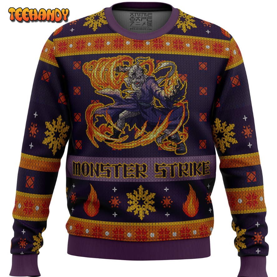 Shishio Makoto Monster Strike Rurouni Kenshin Samurai X Ugly Sweater