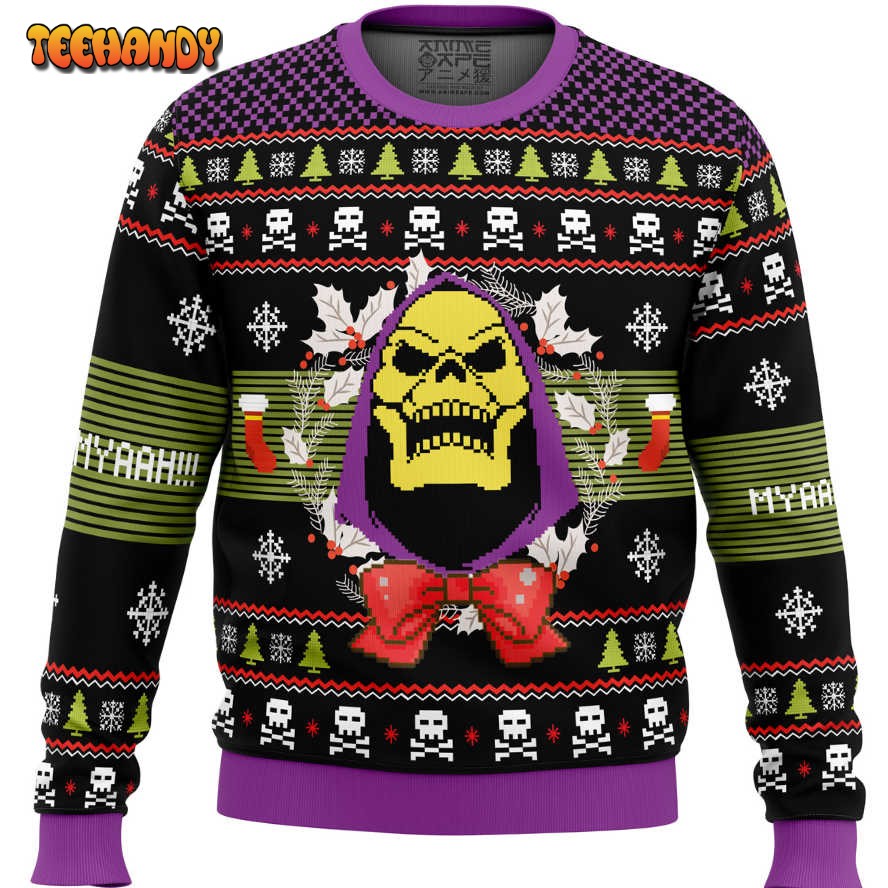 Skeletor Ugly Christmas Sweater