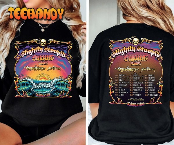 Slightly Stoopid and Sublime With Rome Summertime 2023 Tour T-Shirt