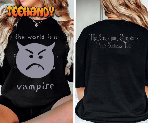 Smashing Pumpkins World Is A Vampire Infinite Sadness Tour 1996 T-Shirt