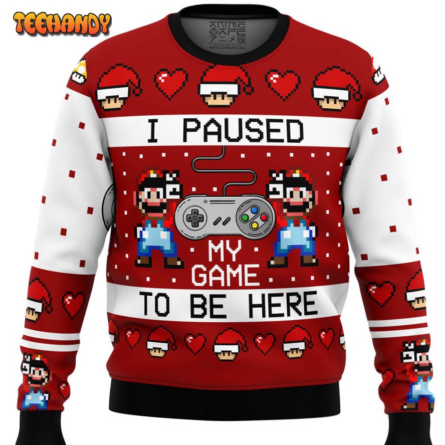 SNES Ugly Christmas Sweater