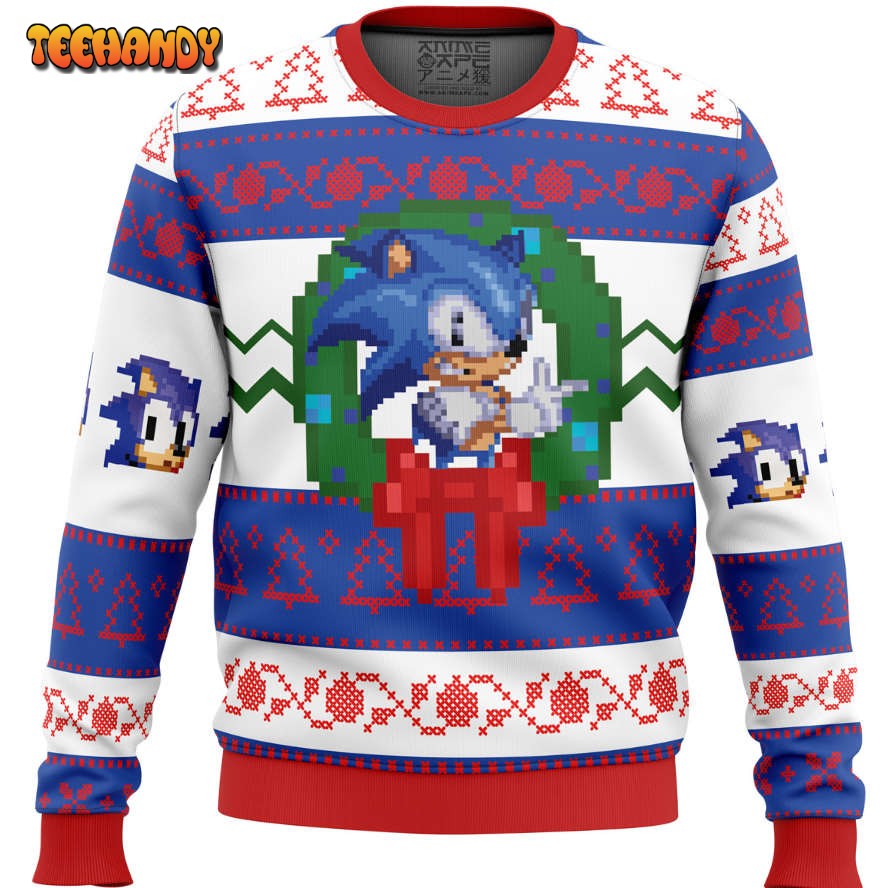 Sonic the Hedgehog Ugly Christmas Sweater