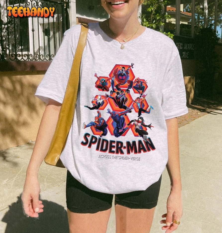 Spider-Man Across Vintage shirt, Retro The Spider-Verse Shirt