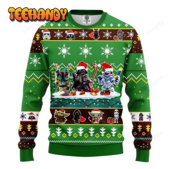 Star Wars Cute Christmas For Fans Ugly Christmas Sweater, Ugly Sweater