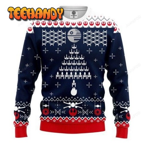 Star Wars Fight Ship Christmas For Unisex Ugly Christmas Sweater