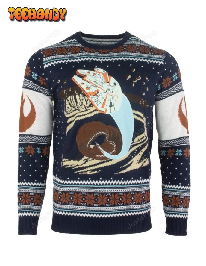 Star Wars Space Slug Ugly Christmas Sweater, All Over Print Sweatshirt