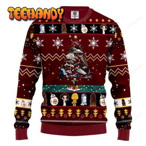 Star Wars Trips Christmas For Unisex Ugly Christmas Sweater, Ugly Sweater