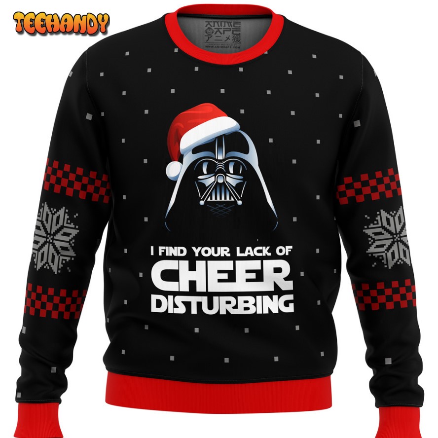 Star Wars Vader Lack of Cheer Ugly Christmas Sweater