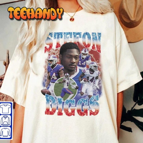 Stefon Diggs Shirt, Football shirt, Classic 90s Graphic T Shirt