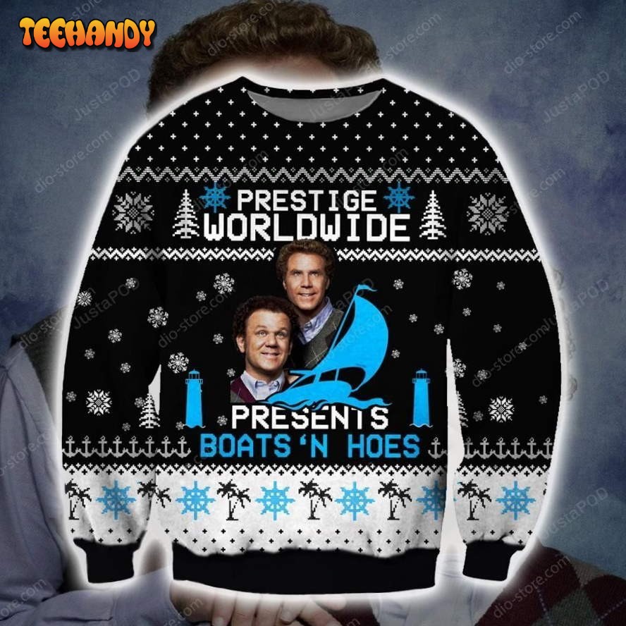 Step Brothers Knitting Pattern 3d Print Ugly Sweater, Ugly Sweater