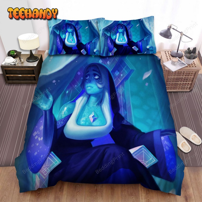 Steven Universe Blue Diamond Artwork Spread Duvet Cover Bedding Sets