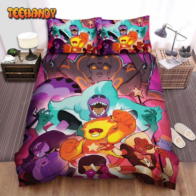 Steven Universe Characters Transformations Duvet Cover Bedding Sets