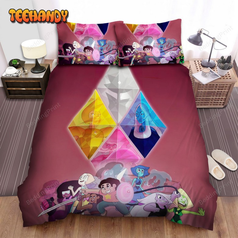 Steven Universe Movie Art 4 Bed Sheets Duvet Cover Bedding Sets