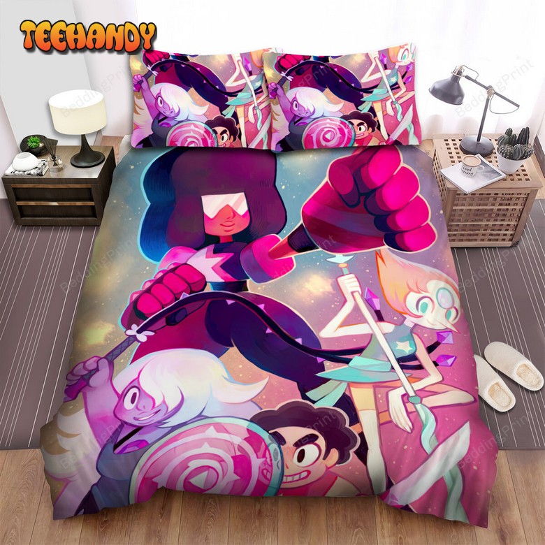 Steven Universe Movie Art 5 Bed Sheets Duvet Cover Bedding Sets