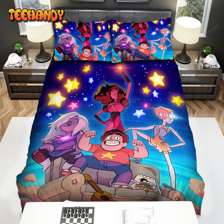 Steven Universe Movie Poster 2 Bed Sheets Duvet Cover Bedding Sets